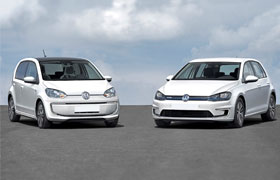Volkswagen e-Golf and e-Up