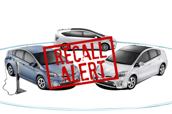Recall Allert for Prius