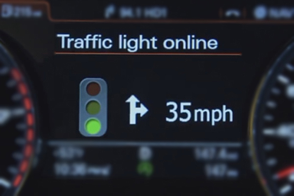 Audi traffic light assist
